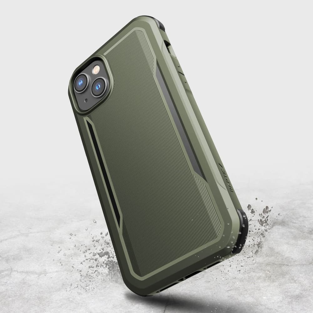 Raptic X-Doria Fort ovitek za iPhone 14 Plus, MagSafe, zelen 8