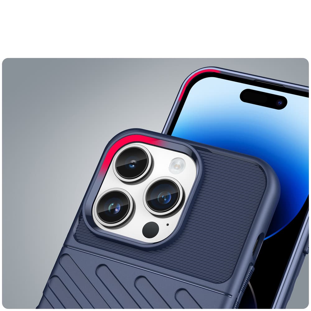 Hurtel Thunder ovitek za iPhone 14 Pro, moder 6