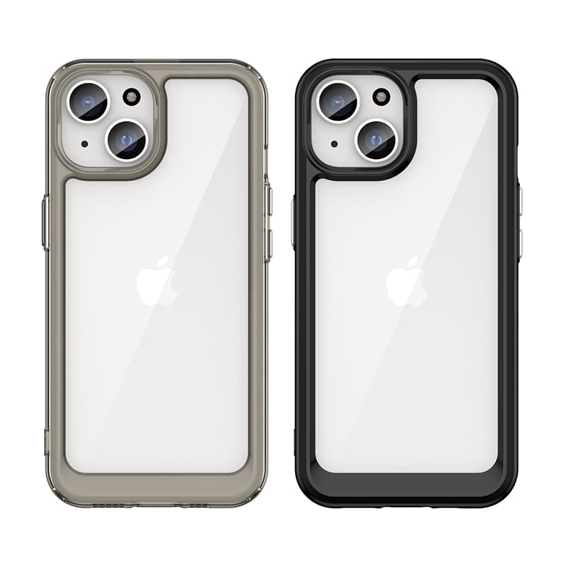 Hurtel Outer Space ojačano ohišje za iPhone 15 Plus s prožnim okvirjem, modro 3
