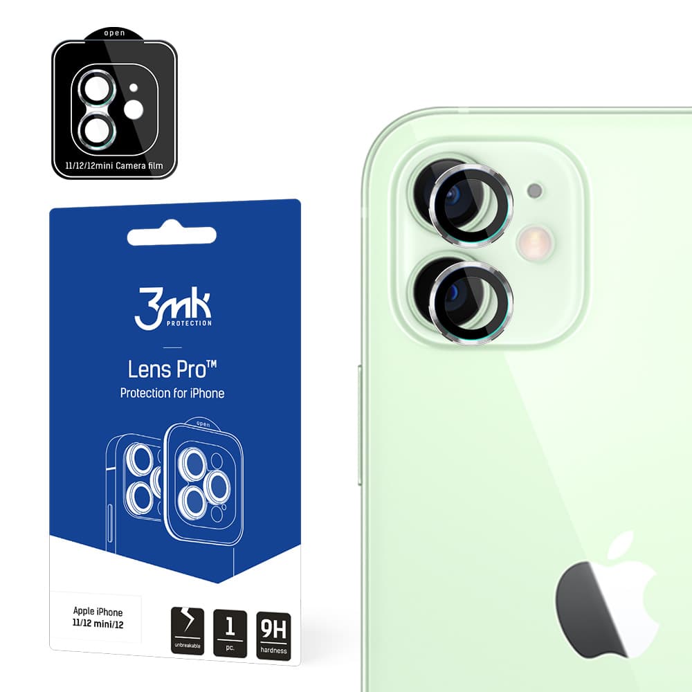 3mk Lens Protection Pro za iPhone 11/12/12 Mini - zaščita kamere