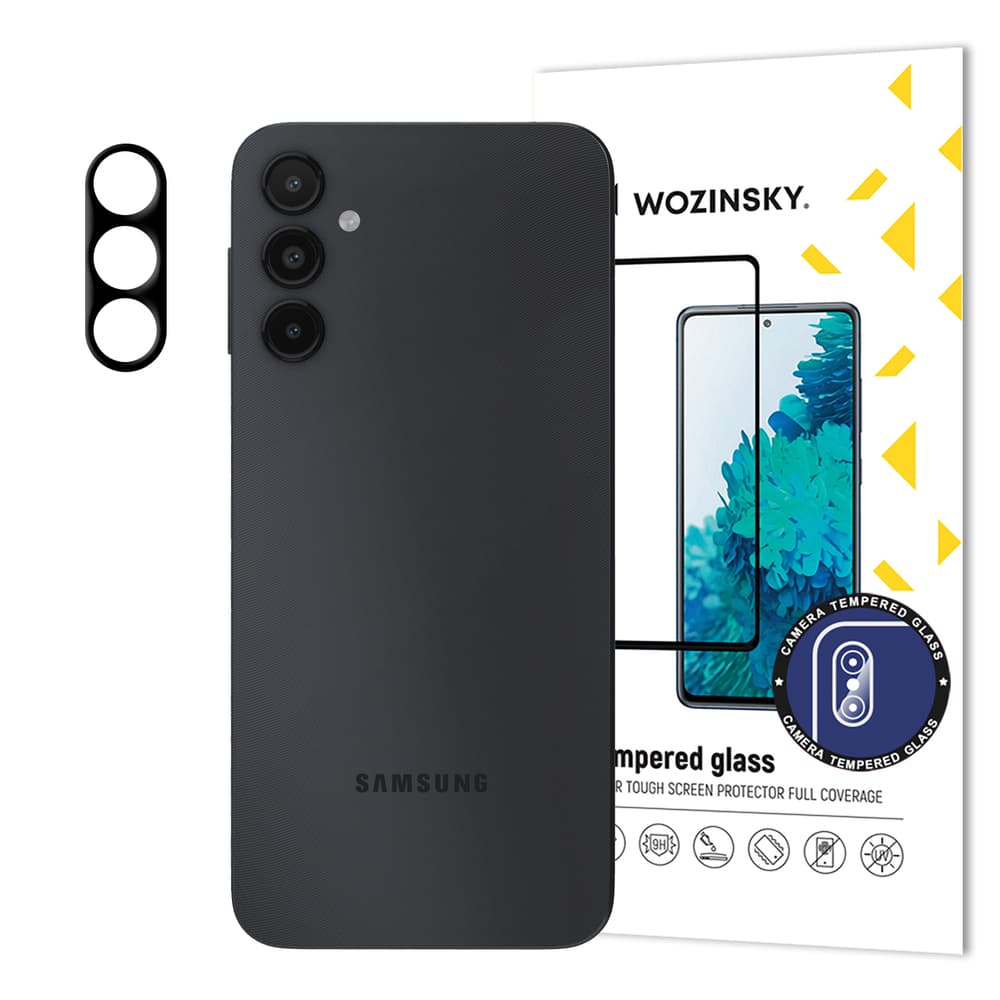 Wozinsky steklena zaščita kamere Samsung Galaxy A14/A34 5G, prozirna