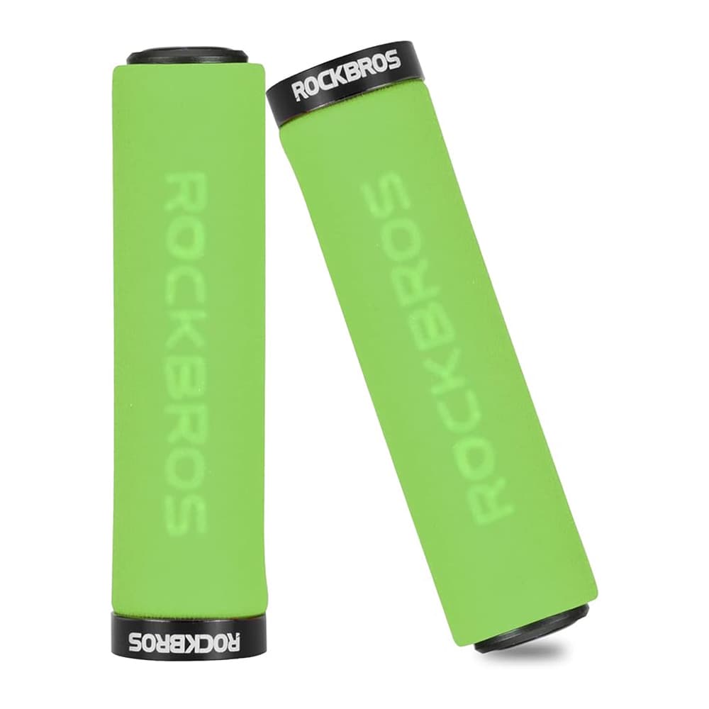 Rockbros BT1001GNBK kolesarski ročaji iz gobice - zelena in črna