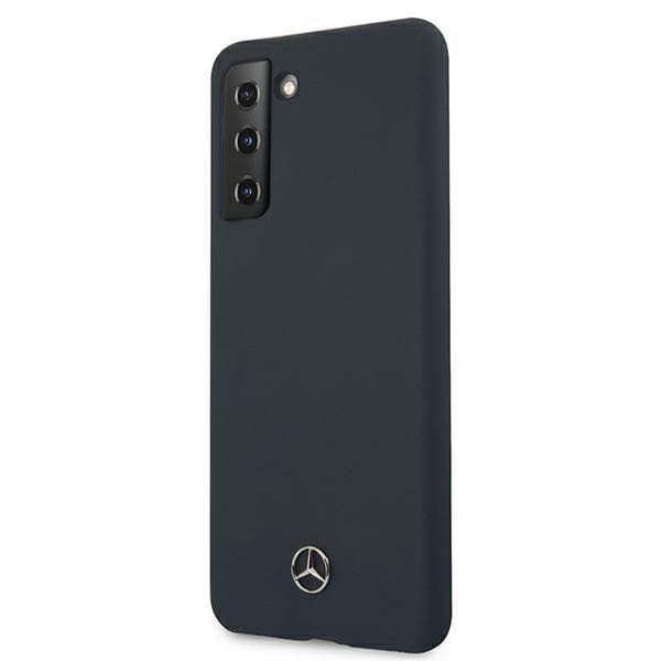 Mercedes Silikonski ovitek za Samsung Galaxy S21 - modr 2