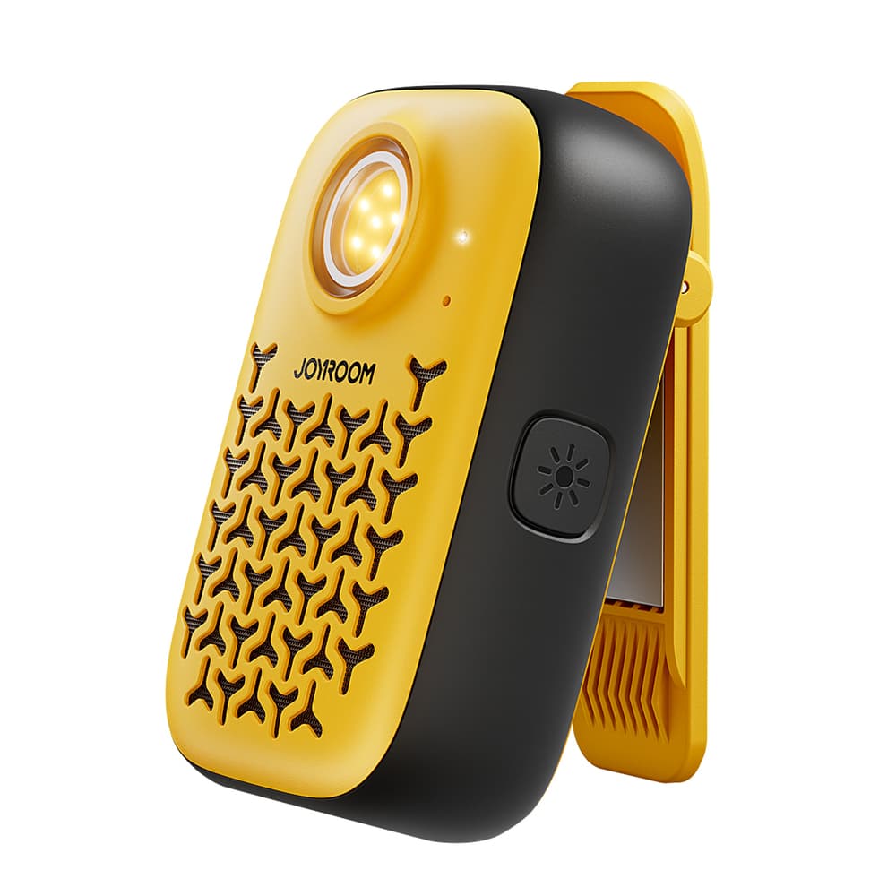 Prenosni Bluetooth zvočnik Joyroom Maya JR-MS03 s svetilko, odporen, rumena