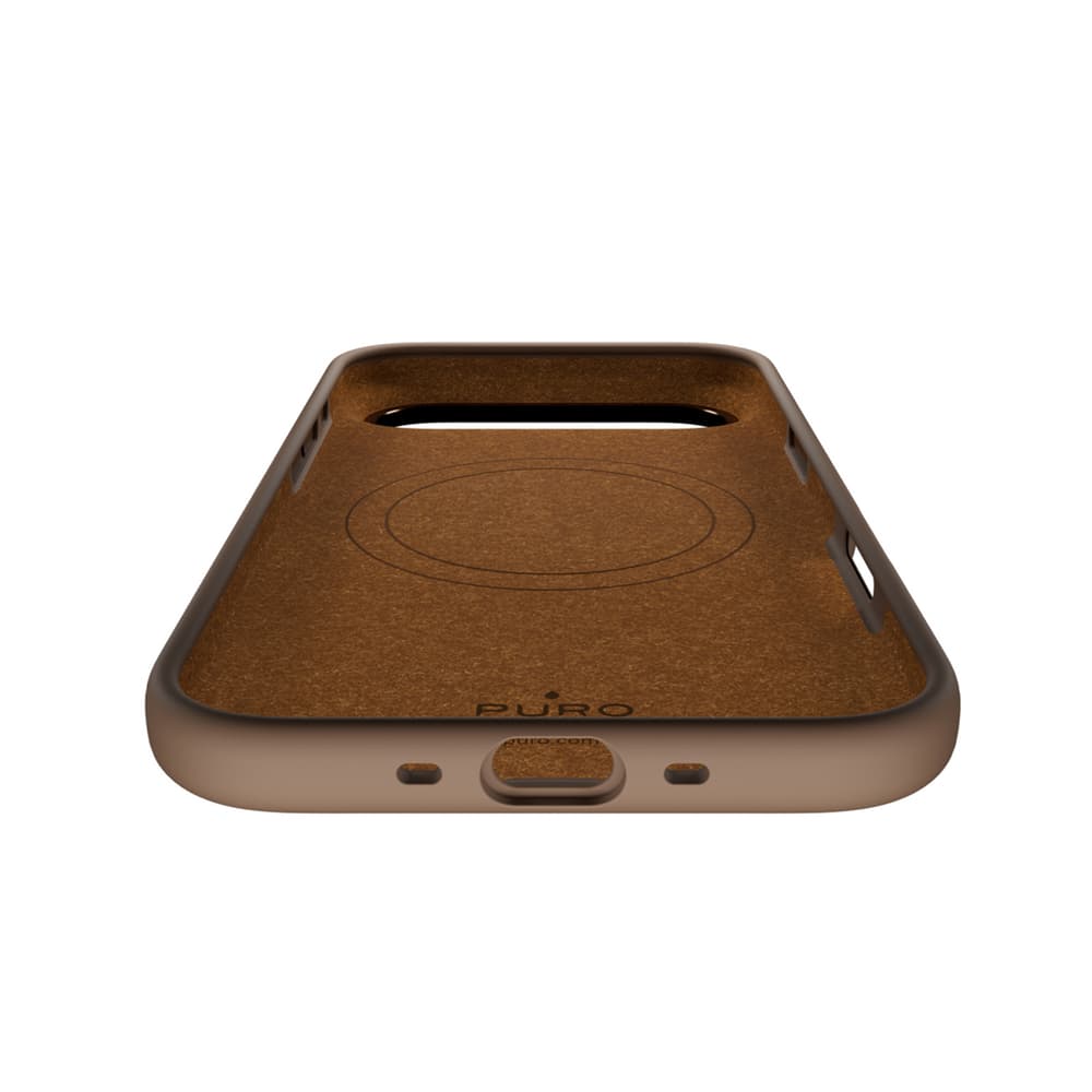 Puro Icon Mag Pro ovitek za iPhone 17 Air, rjav 5
