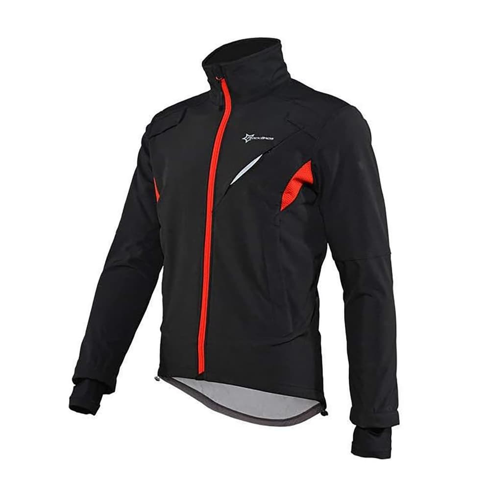 Rockbros YPW021 windproof kolesarska jakna, vel. L - črna