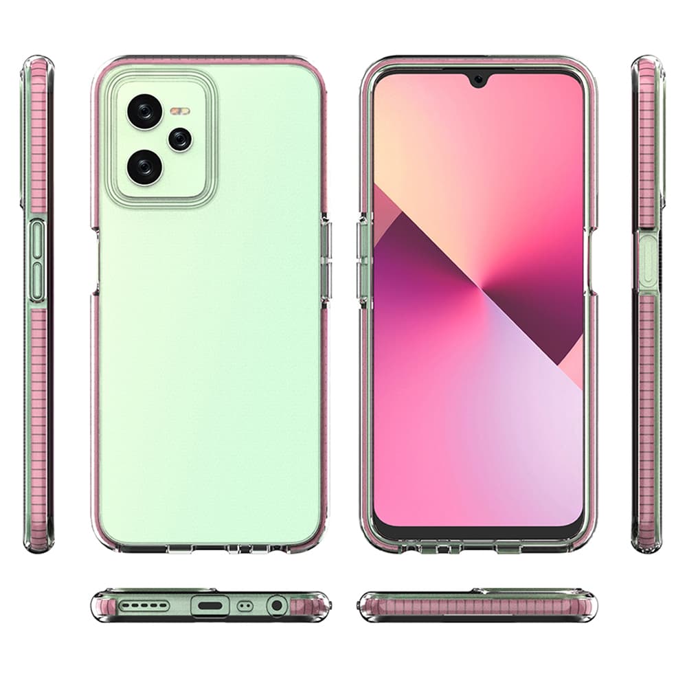Hurtel Spring Case ovitek za Realme C35, silikonski, črn 2