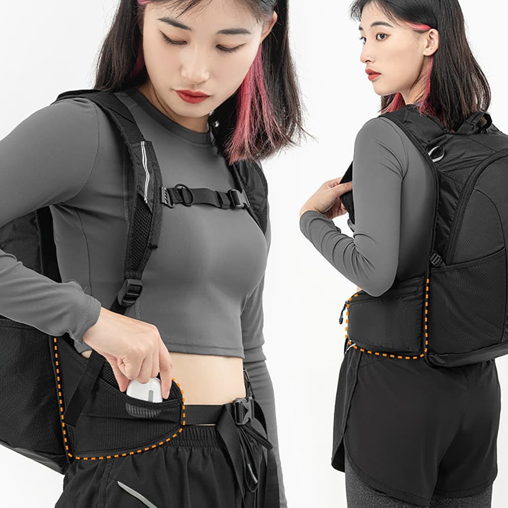 Rockbros H9 mestni nahrbtnik 20L (črn) 5