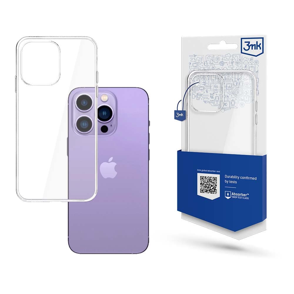 3mk Clear Case ovitek za Apple iPhone 14 Pro Max - prozoren