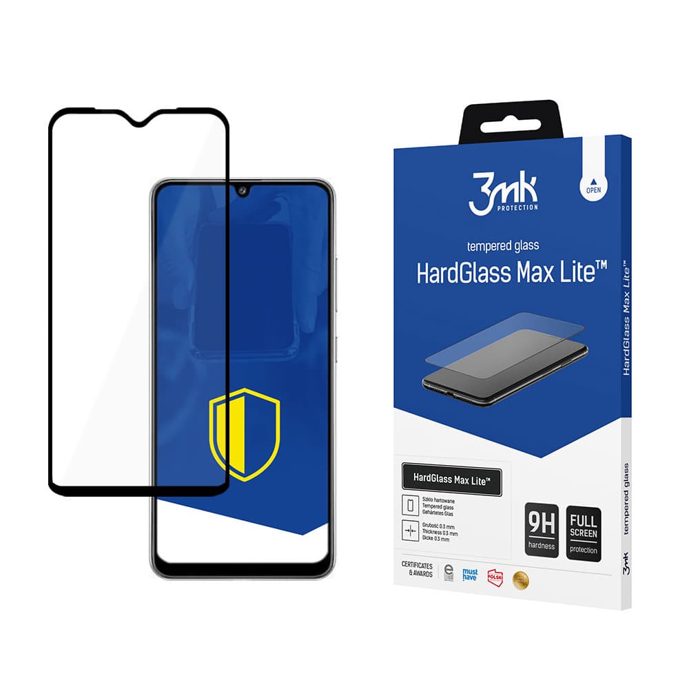 Zaščitno steklo 3mk HardGlass Max Lite™ za Samsung Galaxy A32 4G