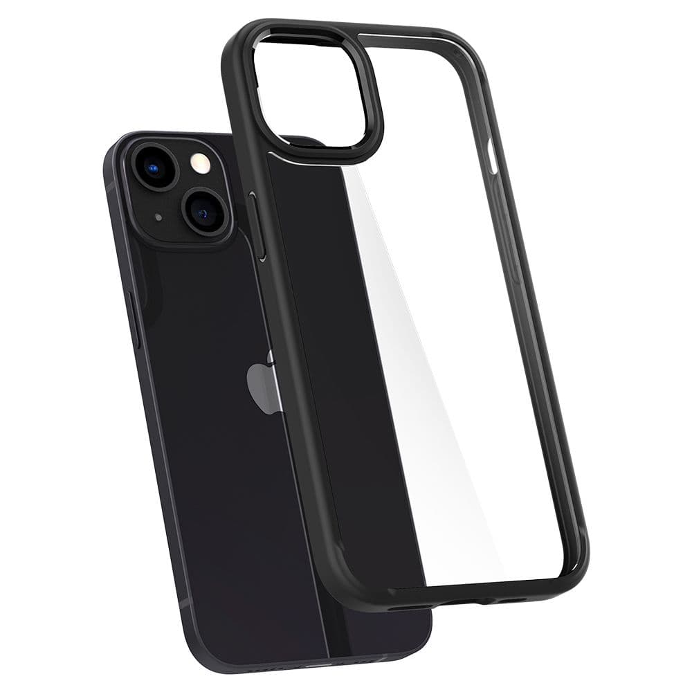 Spigen Ultra Hybrid etui za iPhone 13, mat črn 5