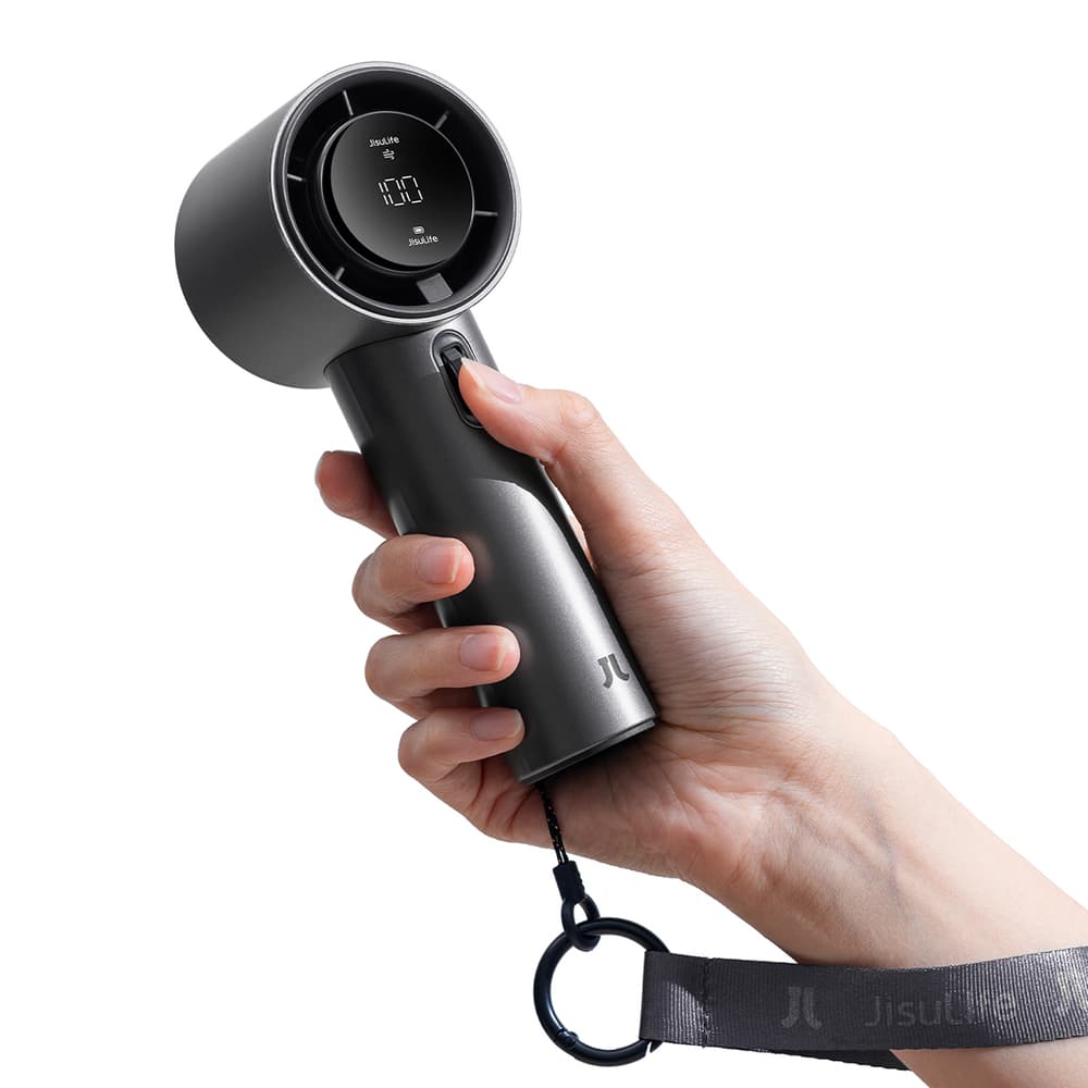 Ročni ventilator Jisulife Handheld Fan Pro1 S, 5000mAh, črn 2