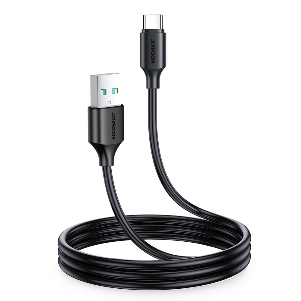 Joyroom Long-Lasting Series A9 kabel USB-A / USB-C 3A, 1m - Črna
