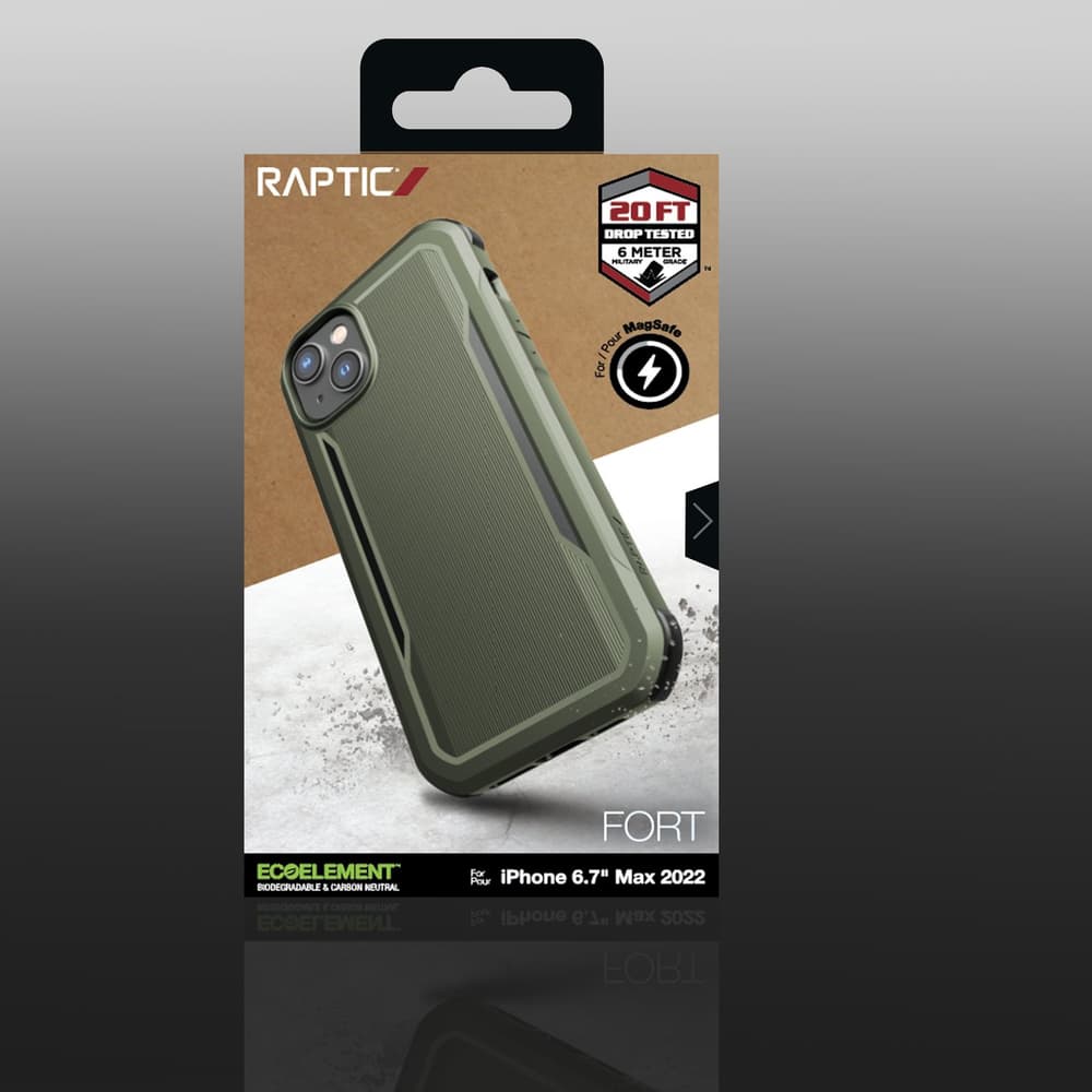 Raptic X-Doria Fort ovitek za iPhone 14 Plus, MagSafe, zelen 5