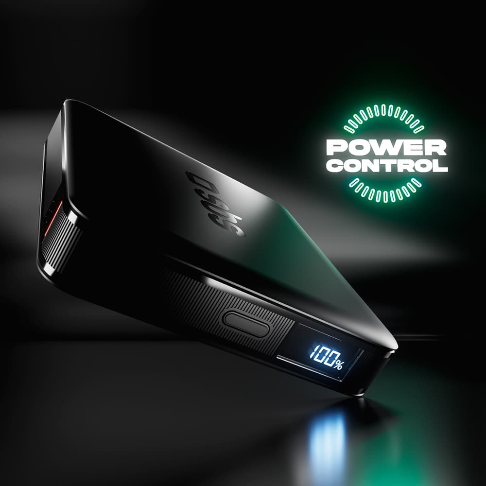 SBS HD 10W 5000mAh USB-C Powerbank z LCD zaslonom - Črna 6