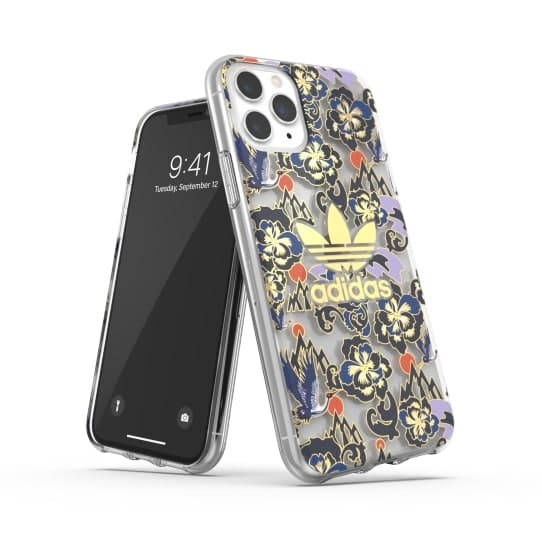 Adidas OR Clear Case CNY AOP ovitek za iPhone 11 Pro - zlat