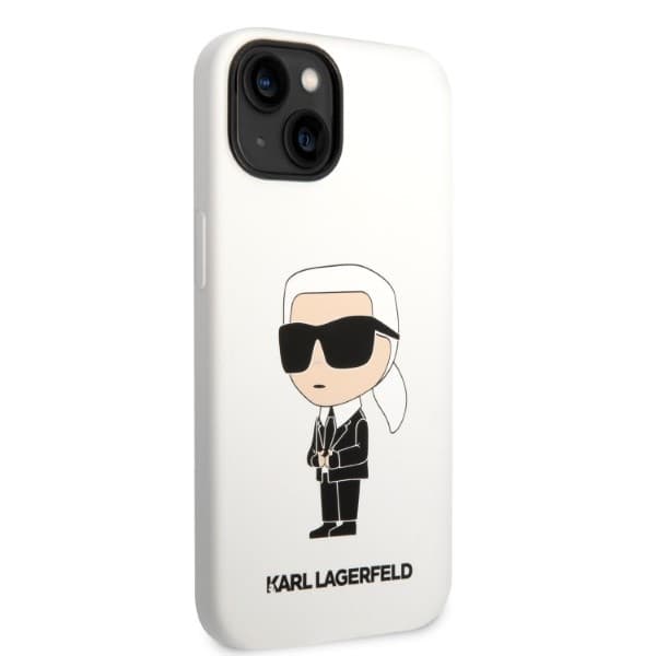 Karl Lagerfeld Silicone Ikonik etui za iPhone 14 Plus 6.7" belo 4