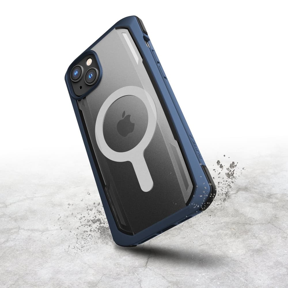 Raptic X-Doria Secure ovitek za iPhone 14 Pro z MagSafe, moder 5