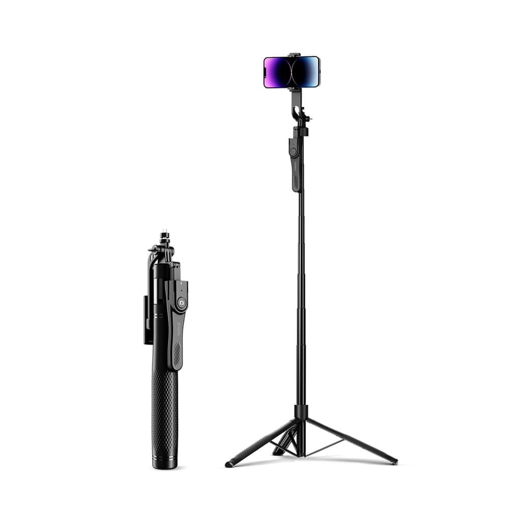 Orico SPM215 Selfie Stick / Stojalo 1/4" z 360° vrtenjem, Bluetooth 5.2 - črn