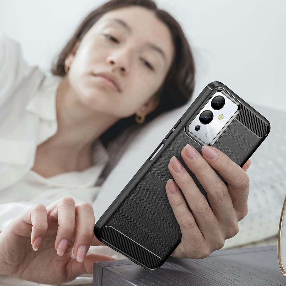 Carbon Case ovitek za Infinix Note 12i (črn) 7