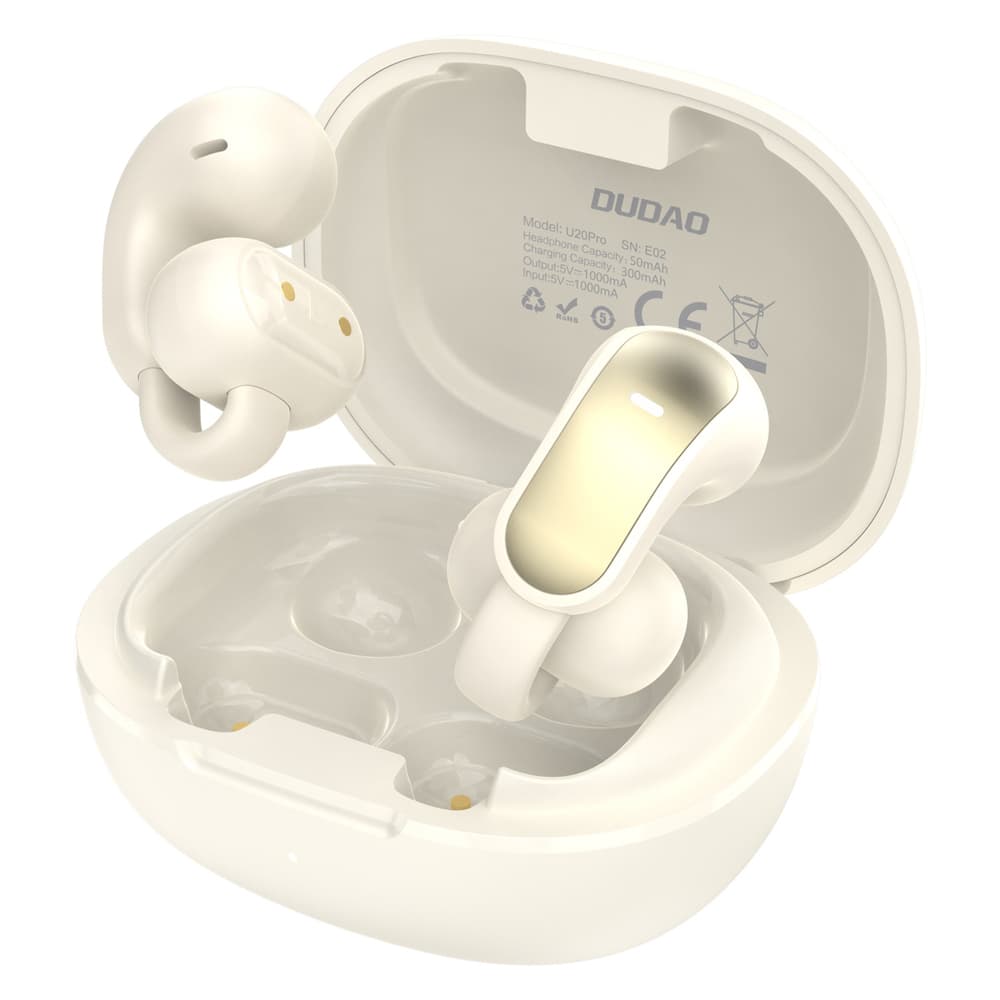 Dudao U20 Pro TWS Bluetooth slušalke, bele