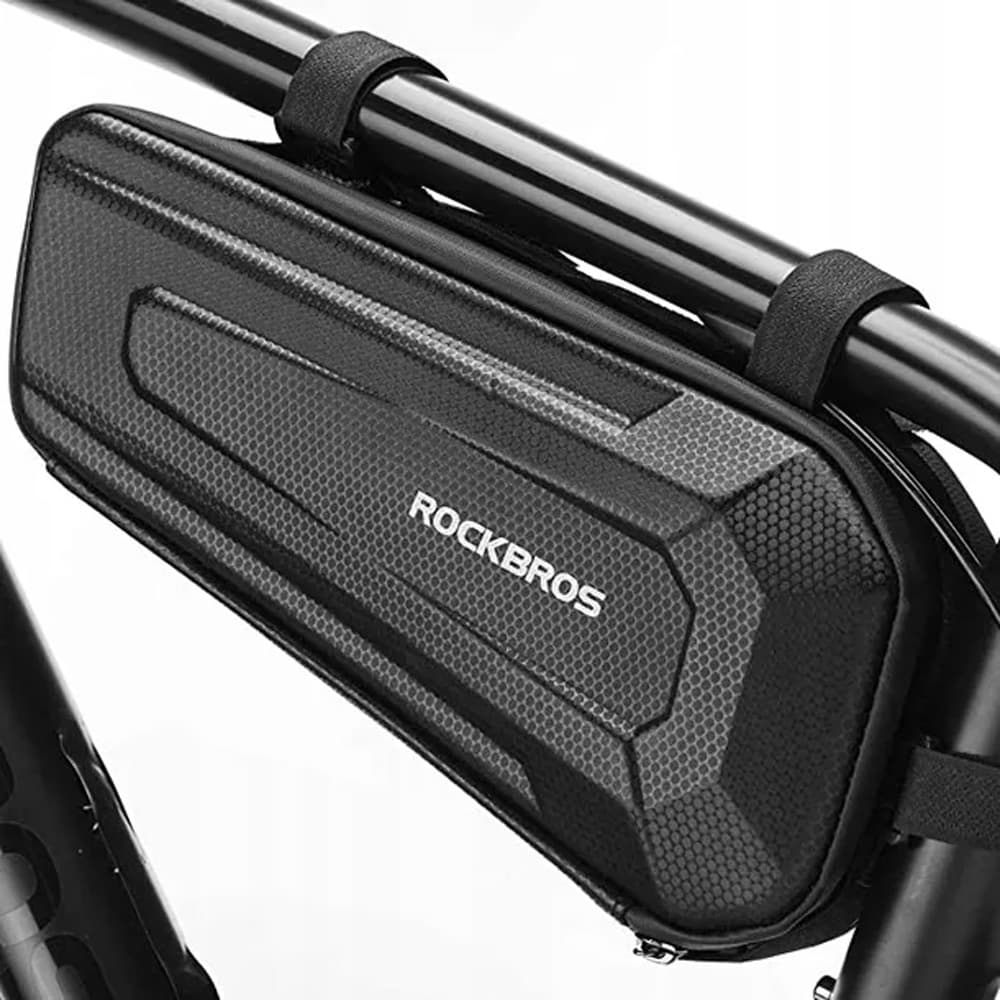Rockbros B67 vodoodporna torba za kolo na okvir, 2,5L, črna