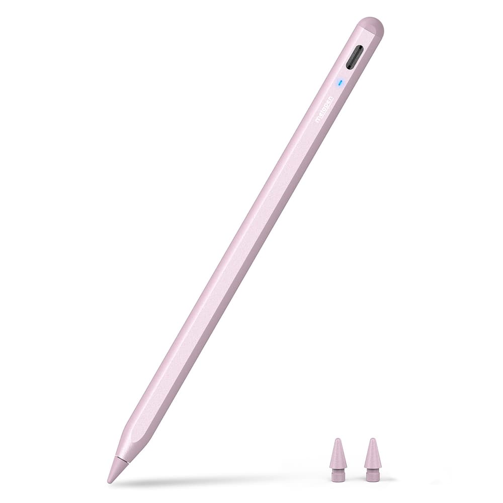 Metapen A8 Aktivni pisalo za iPad USB-C - Roza