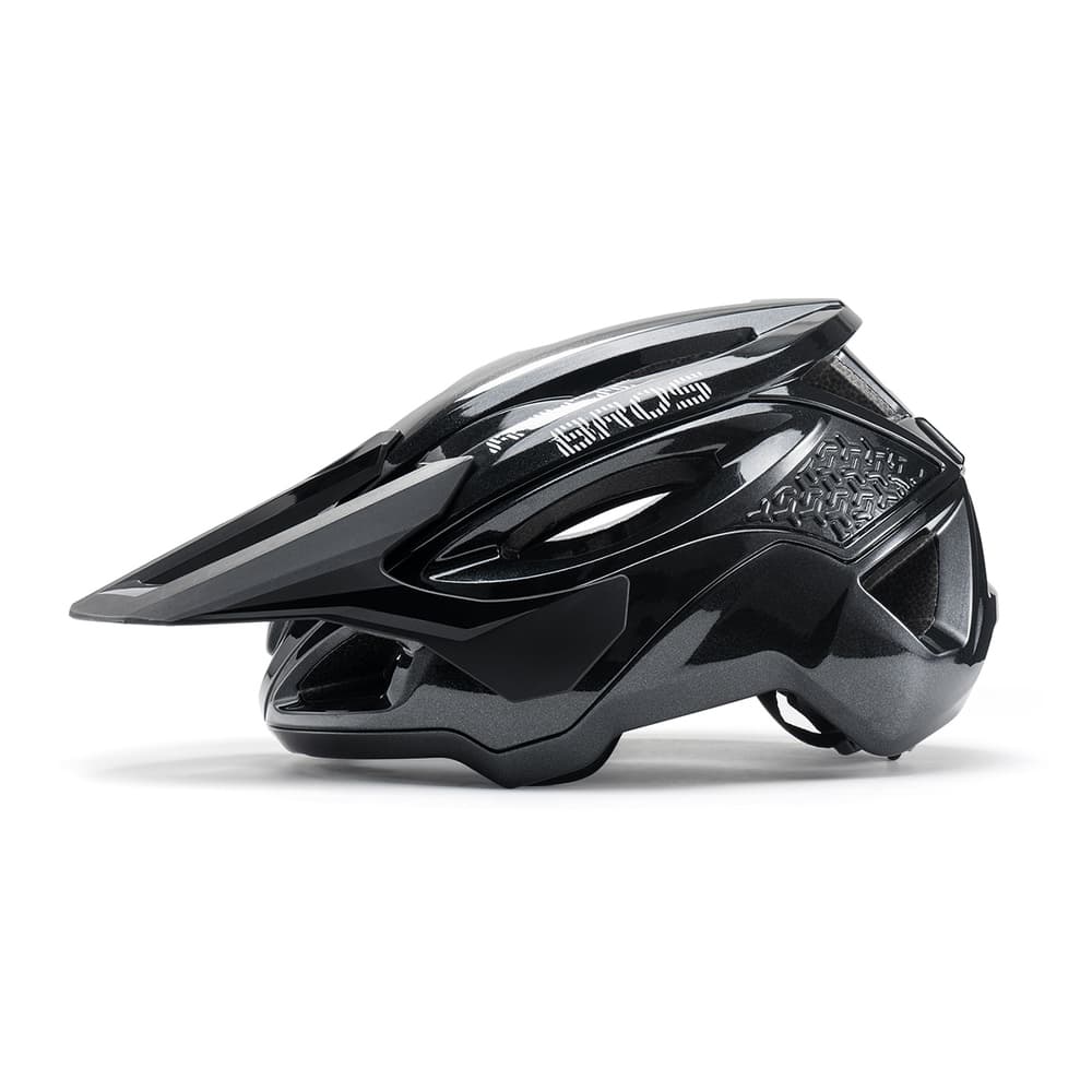 Gorska kolesarska čelada Rockbros LK-99 z vizirjem in magnetno zaponko, 58-62 cm, črna 2