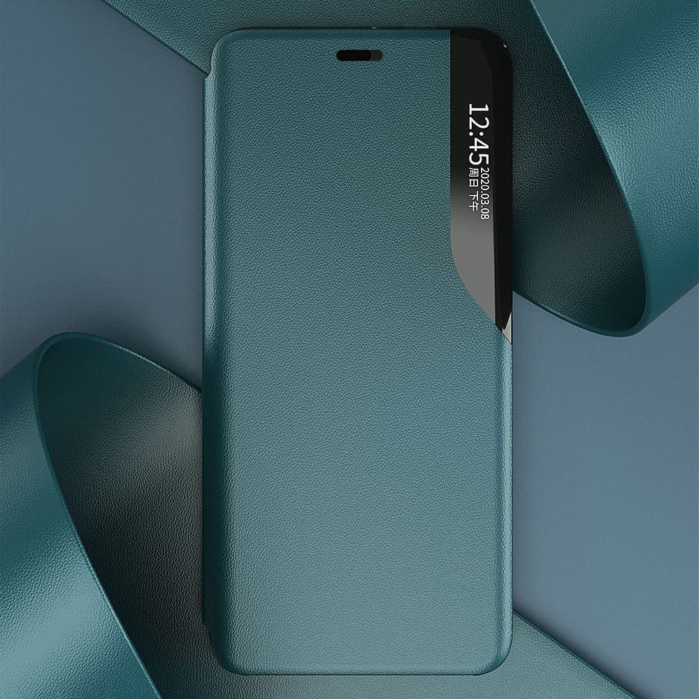 Eco Leather View Case Knjižica za iPhone 13 Pro Max - Vijolična 5