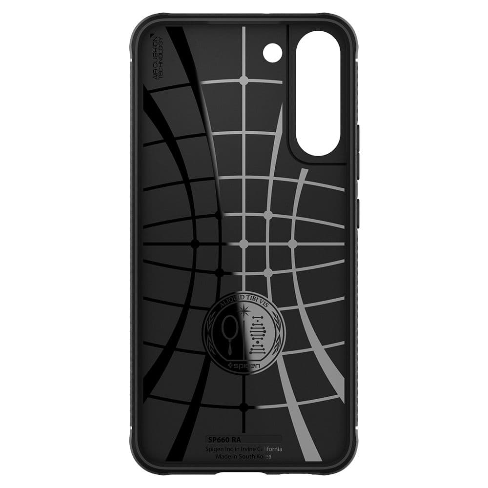 Spigen Rugged Armor ovitek za Samsung Galaxy S22, mat črn 4