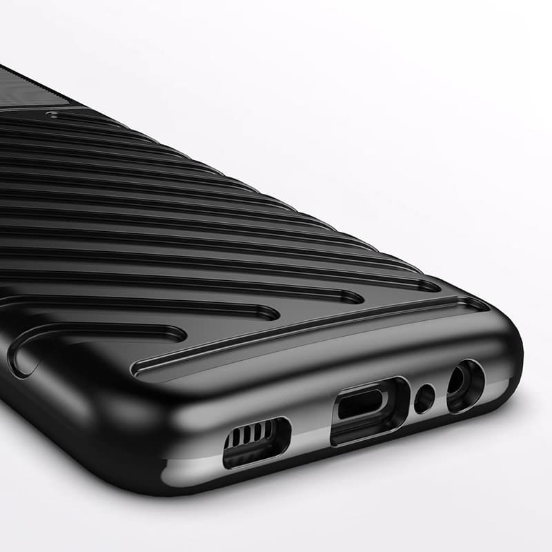 Hurtel Thunder Case ovitek za Samsung Galaxy A03s, črn 3