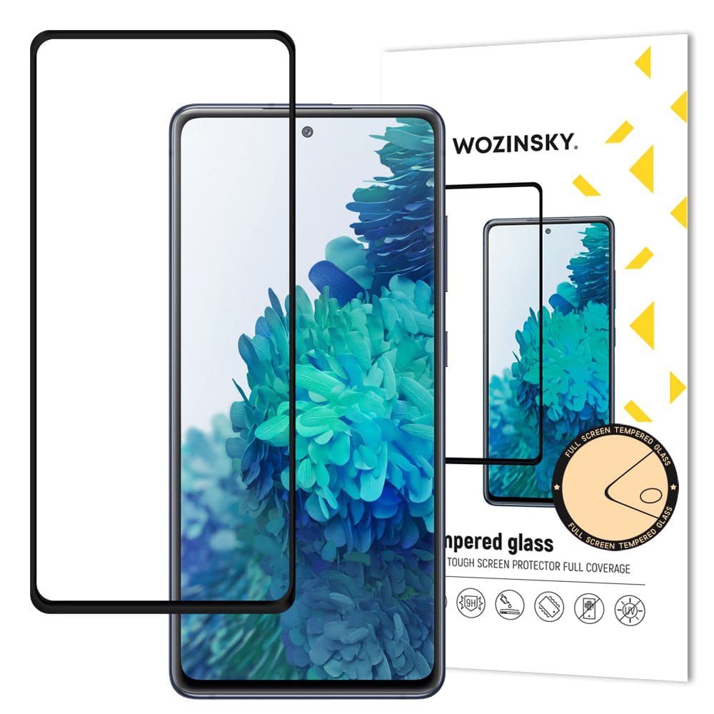 Wozinsky kaljeno steklo Full Glue za Samsung Galaxy S20 FE, črno