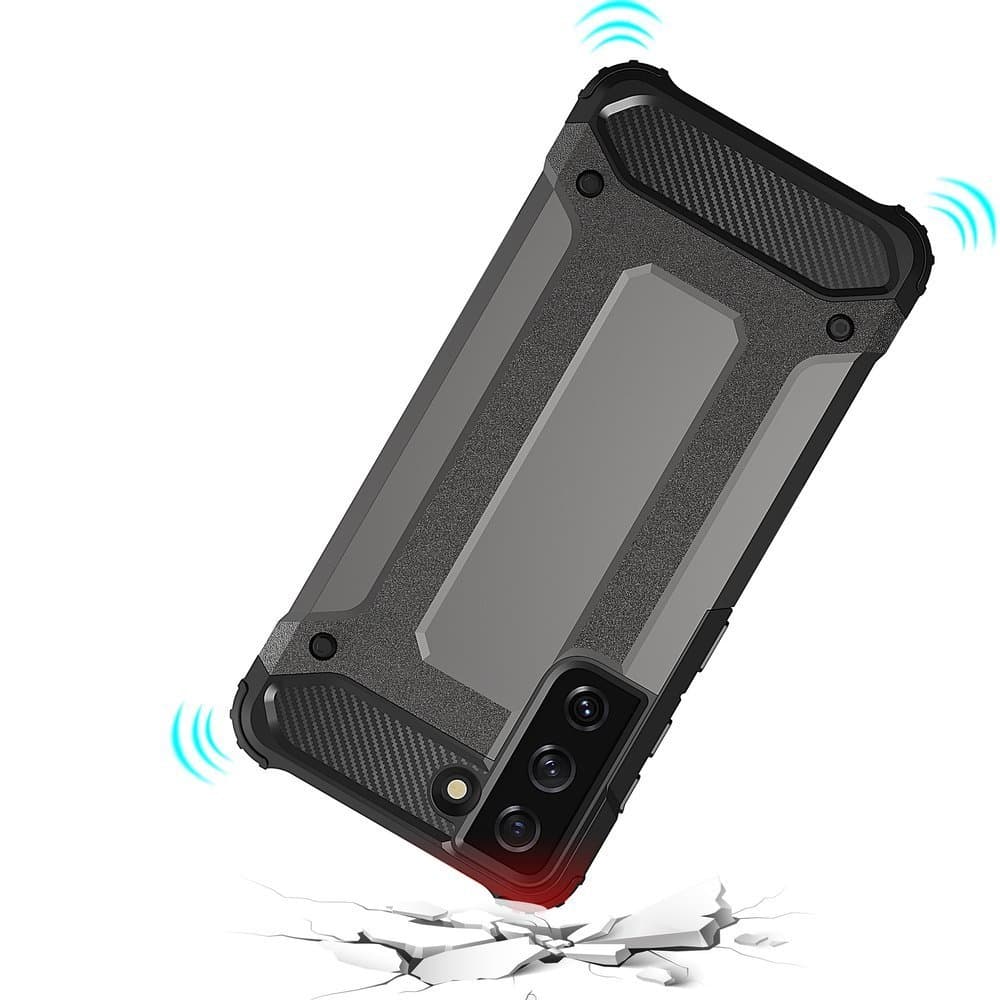 Hybrid Armor robusten ovitek za Samsung Galaxy S22+ - črna 6