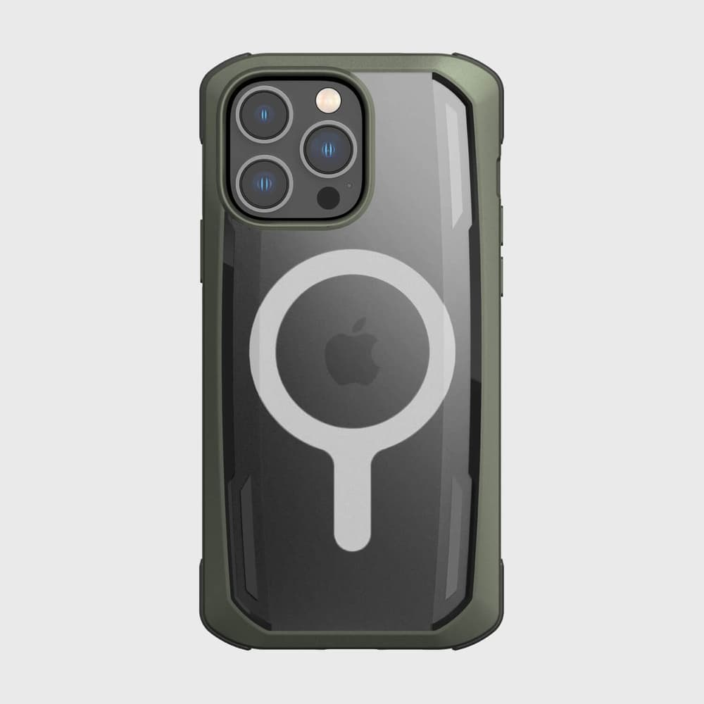Raptic X-Doria Secure ovitek za iPhone 14 Pro z MagSafe, zelen 2