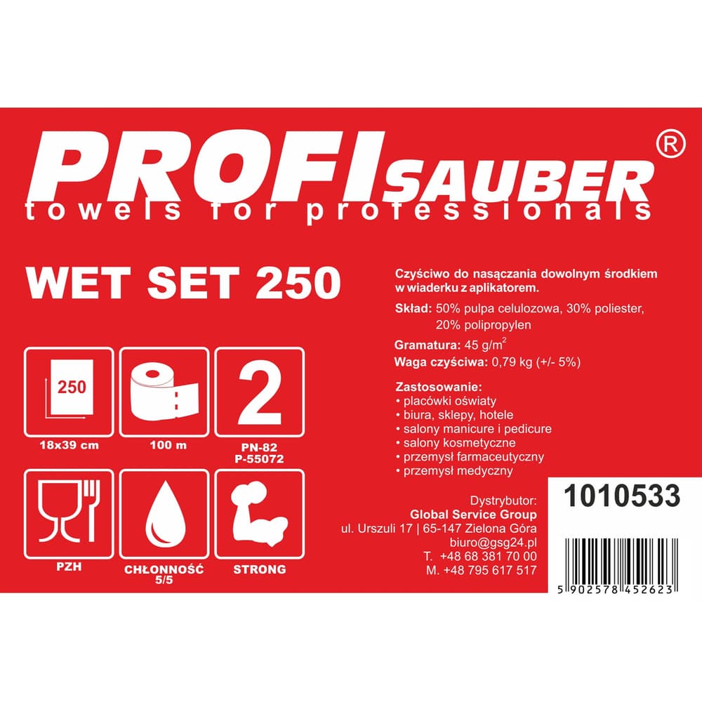 Brisa v posodi ProfiSauber WET SET 250 (256 kosov) 3