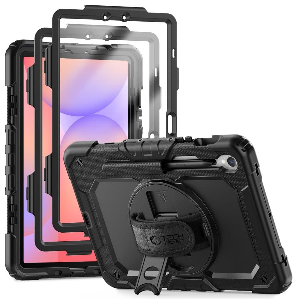 Tech-Protect Solid360 ovitek za Samsung Galaxy Tab S9 FE 10.9" X510 / X516B - Črn