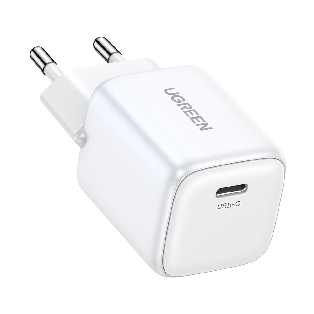 Omrežni polnilnik Ugreen Nexode mini CD318 GaN 20W USB-C PD 3.0 / QC 4.0 - bel 2