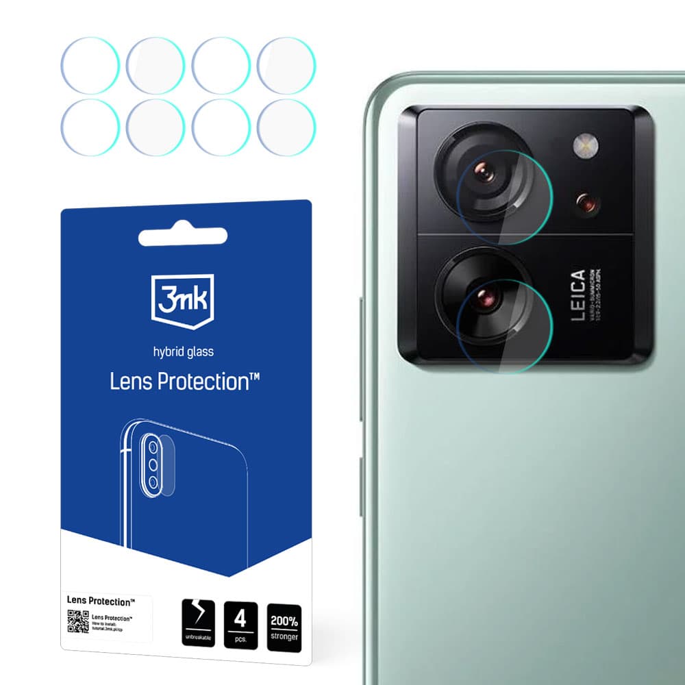 3mk Hybridno steklo Lens Protection™ za kamero Xiaomi 13T / 13T Pro