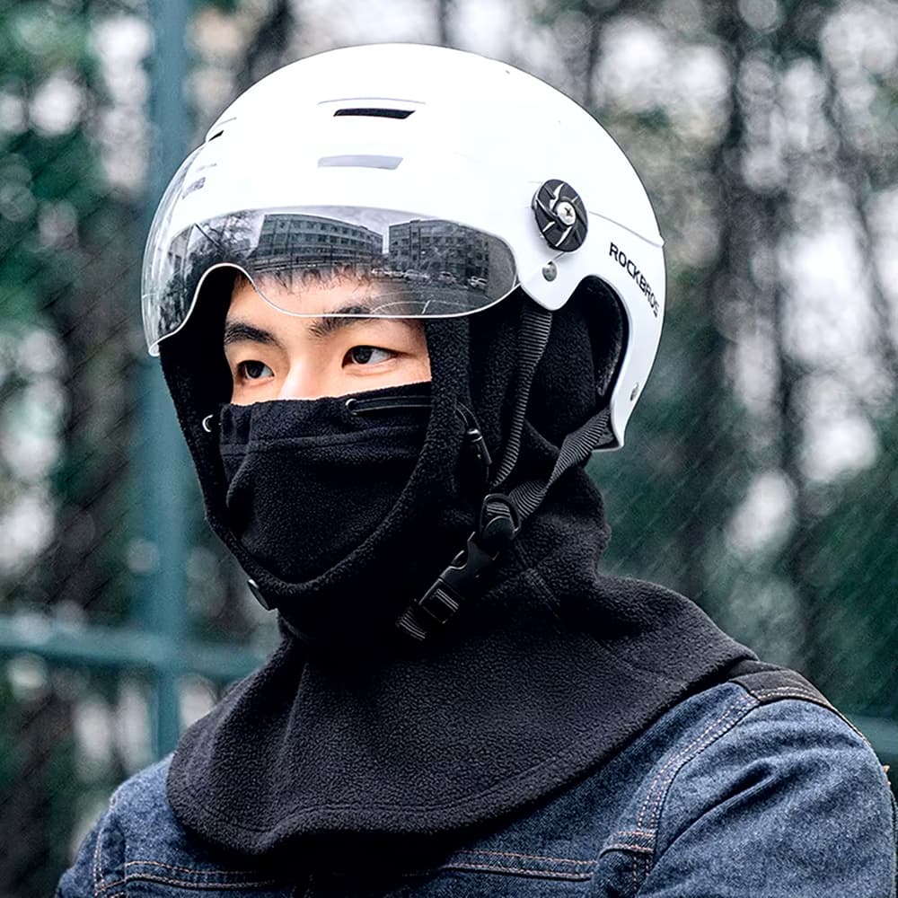 Rockbros YPP034 windproof športna balaklava - črna 6