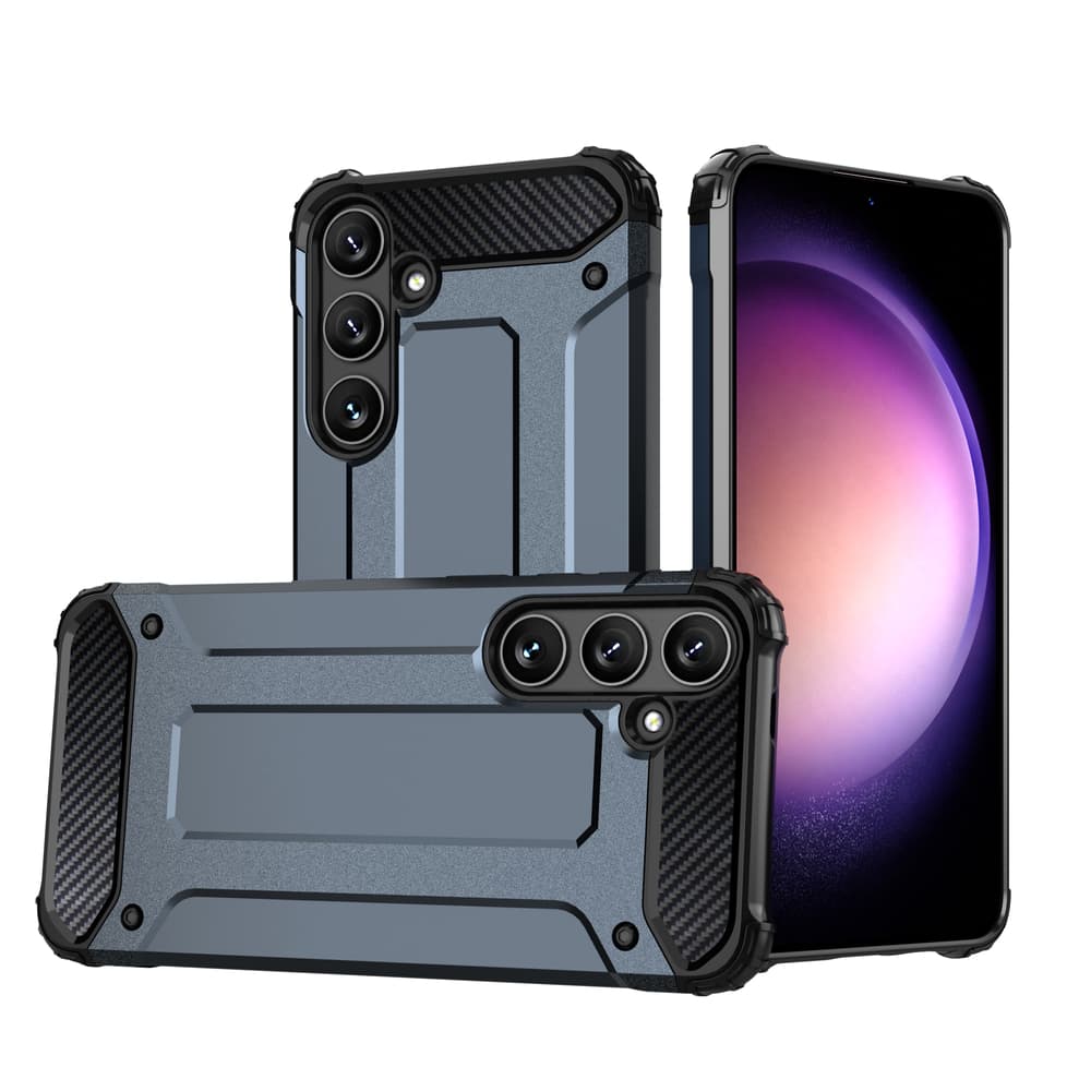 Hurtel Hybrid Armor ovitek za Samsung Galaxy S24+ - modra