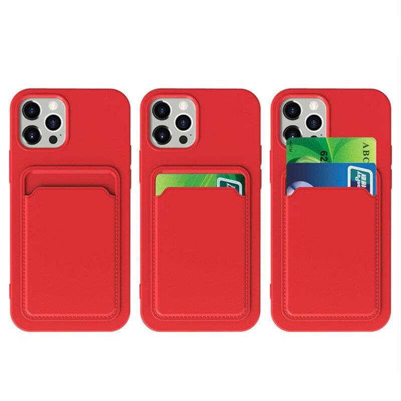 Hurtel ovitek Card Case za Samsung Galaxy S21+ 5G, temno moder 7