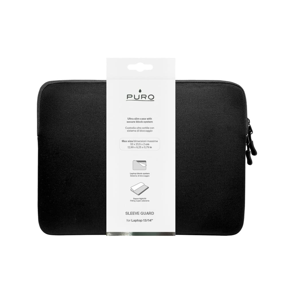 Puro Slim Guard torba za prenosnik 14" - črna 2