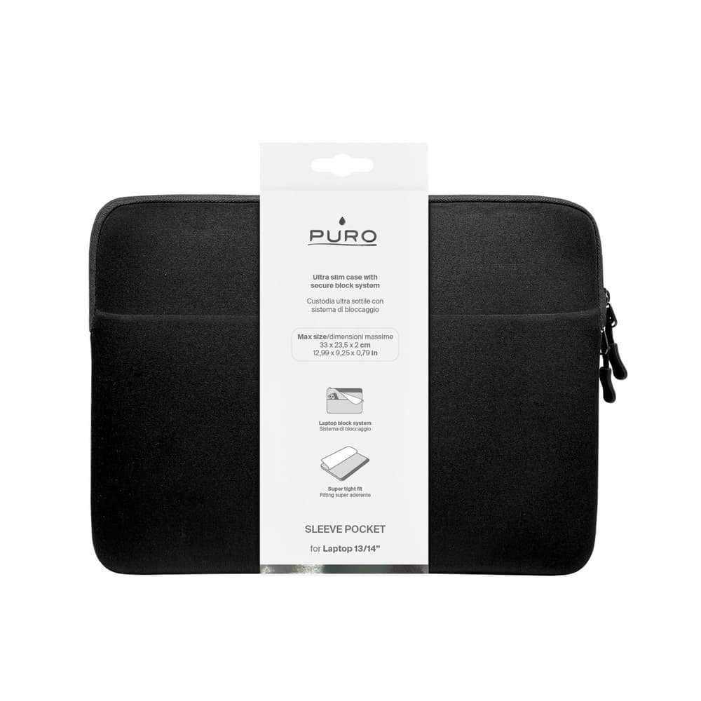 Puro Slim Pocket torba za prenosnik 13" - črna 2