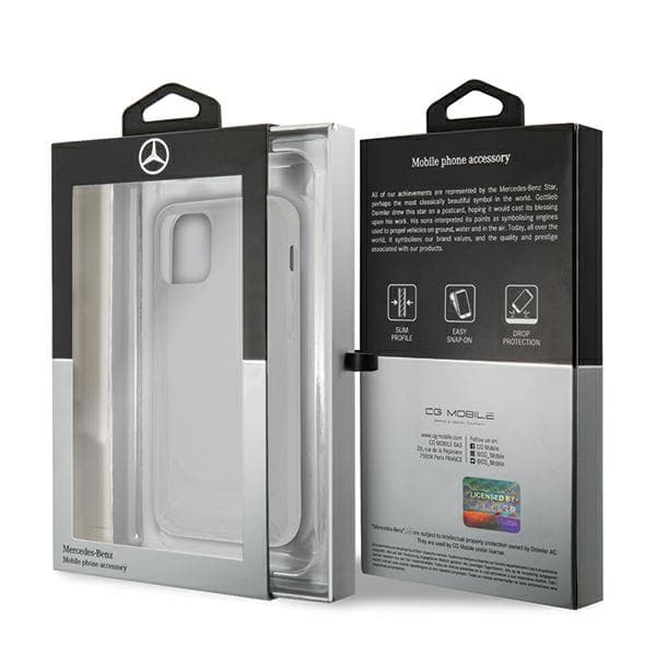 Mercedes Transparent Line ovitek za iPhone 12 mini - prozoren 7