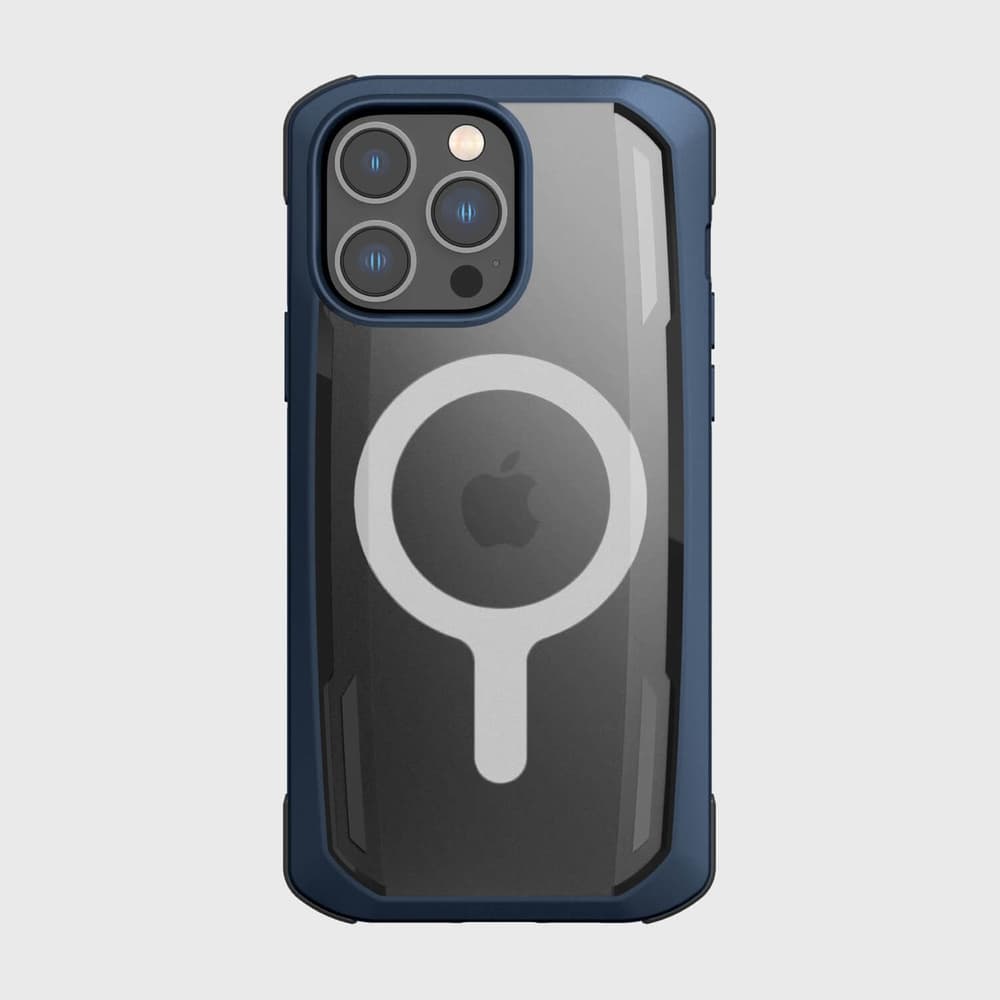 Raptic X-Doria Secure ovitek za iPhone 14 Pro z MagSafe, moder 2