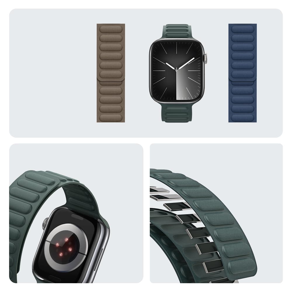 Dux Ducis Strap BL magnetni pašček za Apple Watch 38/40/41 mm, zelen 7