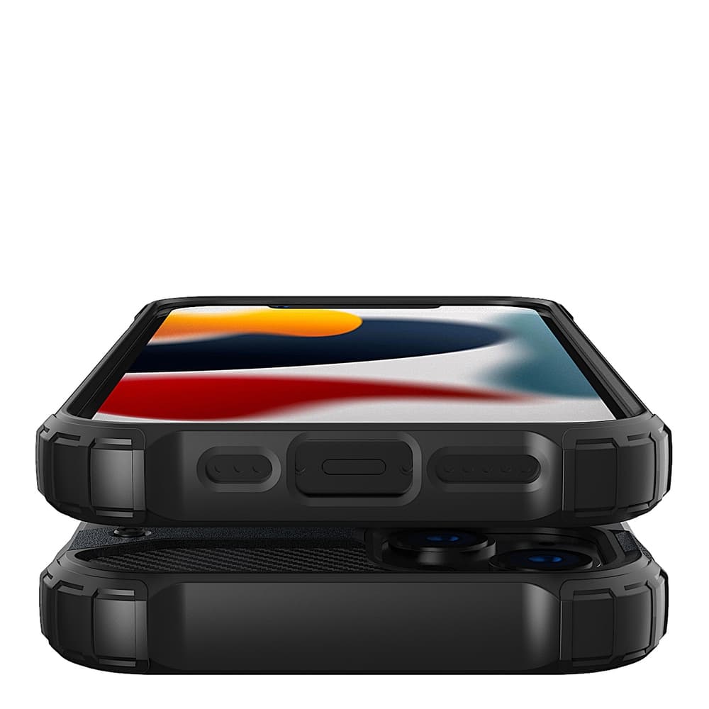 Ovitek Hurtel Hybrid Armor za iPhone 14 Plus, moder 8