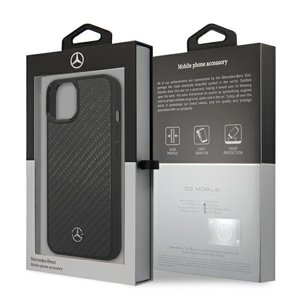 Ovitek Mercedes Dynamic Line za iPhone 13 mini - Črna 8