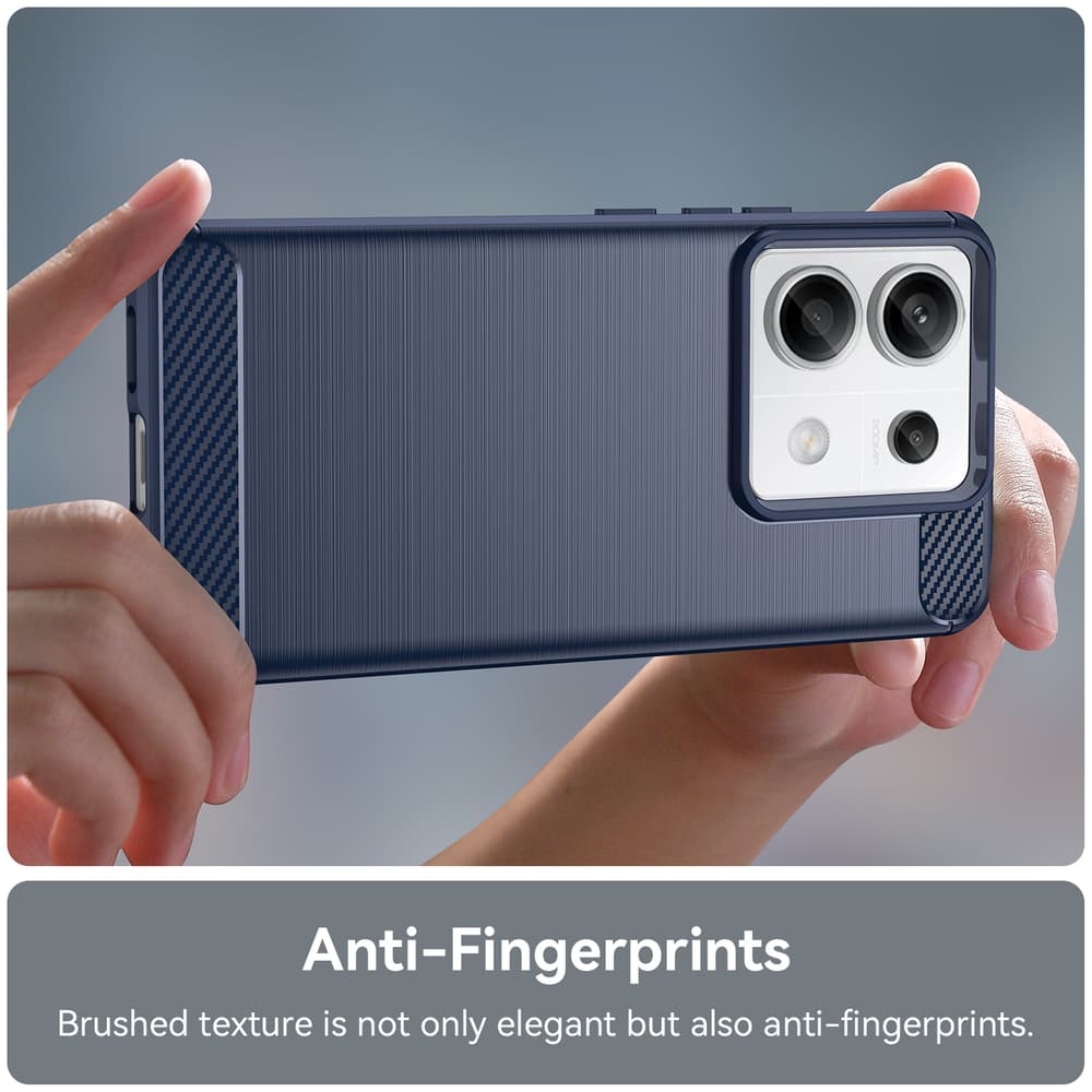 Carbon ovitek za Xiaomi Redmi Note 13 Pro - moder 5