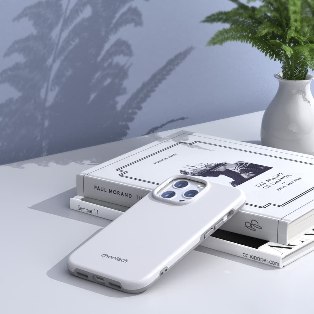 Ovitek Choetech MFM Anti-drop za iPhone 13 Pro Max, bel 8